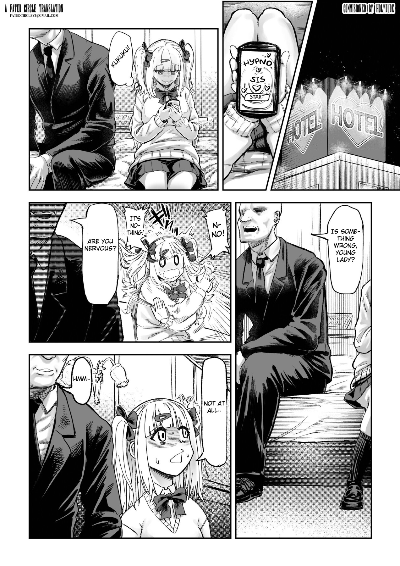 Hentai Manga Comic-A Gyaru Tried Using Hypnosis But it Backfired on Her-Read-3
